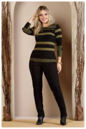 Conjunto com Listas Douradas