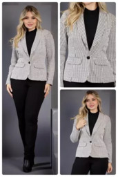 Blazer e Calça Preta