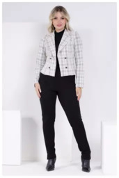 Blazer e Calça Preta