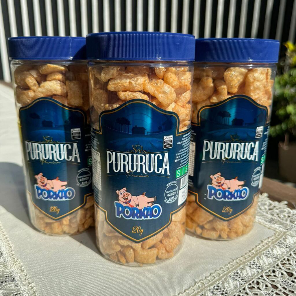 Torresmo Pururuca Porkão Sabor Tradicional