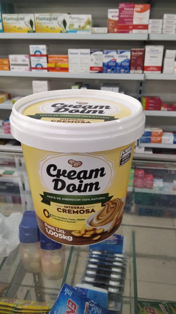 Cream Doim Pasta de Amendoim Integral Cremosa