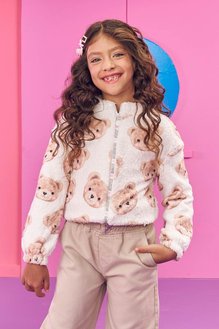 Jaqueta Infantil Kukie Ursinho
