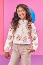 Jaqueta Infantil Kukie Ursinho