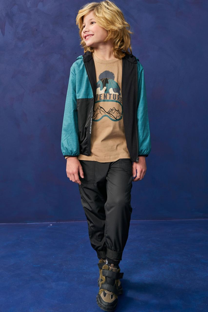 Jaqueta Corta Vento em Nylon Aspen com Forro em Malha Fresh LucBoo