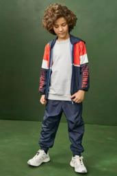 Conjunto de Jaqueta e Calça Jogger em Nylon Aspen LucBoo