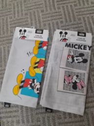 Capa de Almofada - Minnie e Mickey
