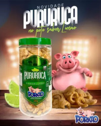 Pururuca Porkão Sabor Limão