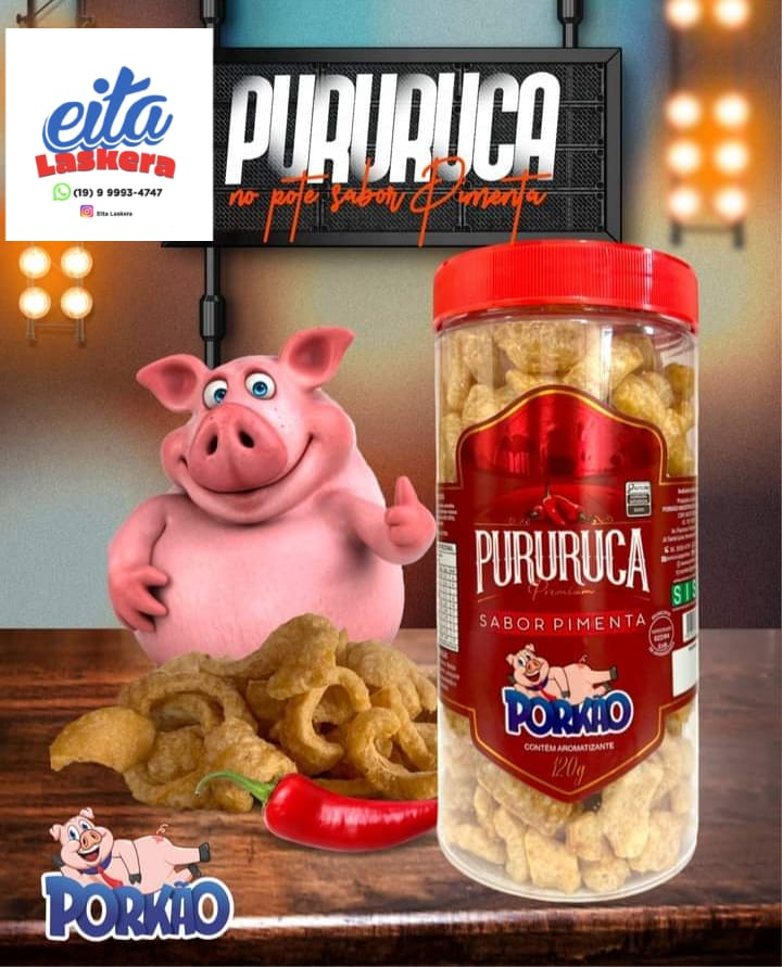 Pururuca Porkão Sabor Pimenta