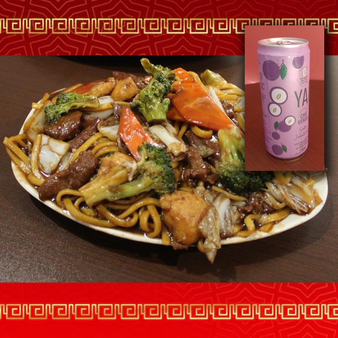 Yakissoba Tradicional Grande + 1 Chá Yaí