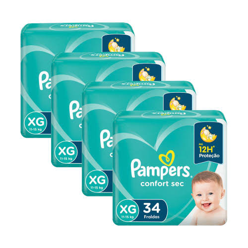 Fralda Pampers