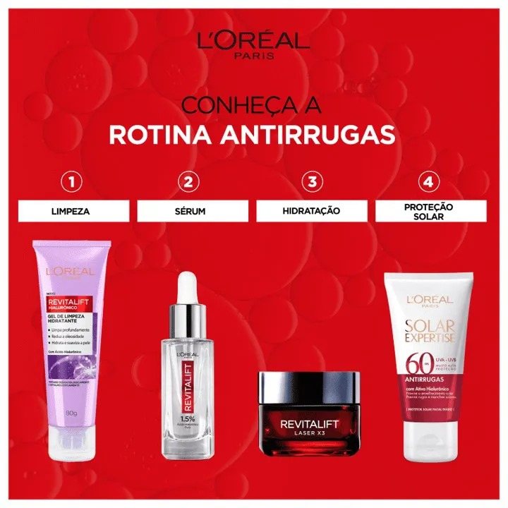 L'Oréal Paris - Linha Antirrugas