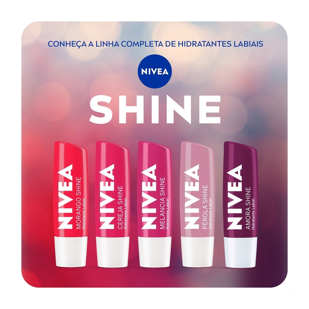 NIVEA - Linha Completa de Hidratantes Labiais SHINE