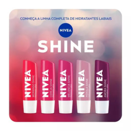 NIVEA - Linha Completa de Hidratantes Labiais SHINE