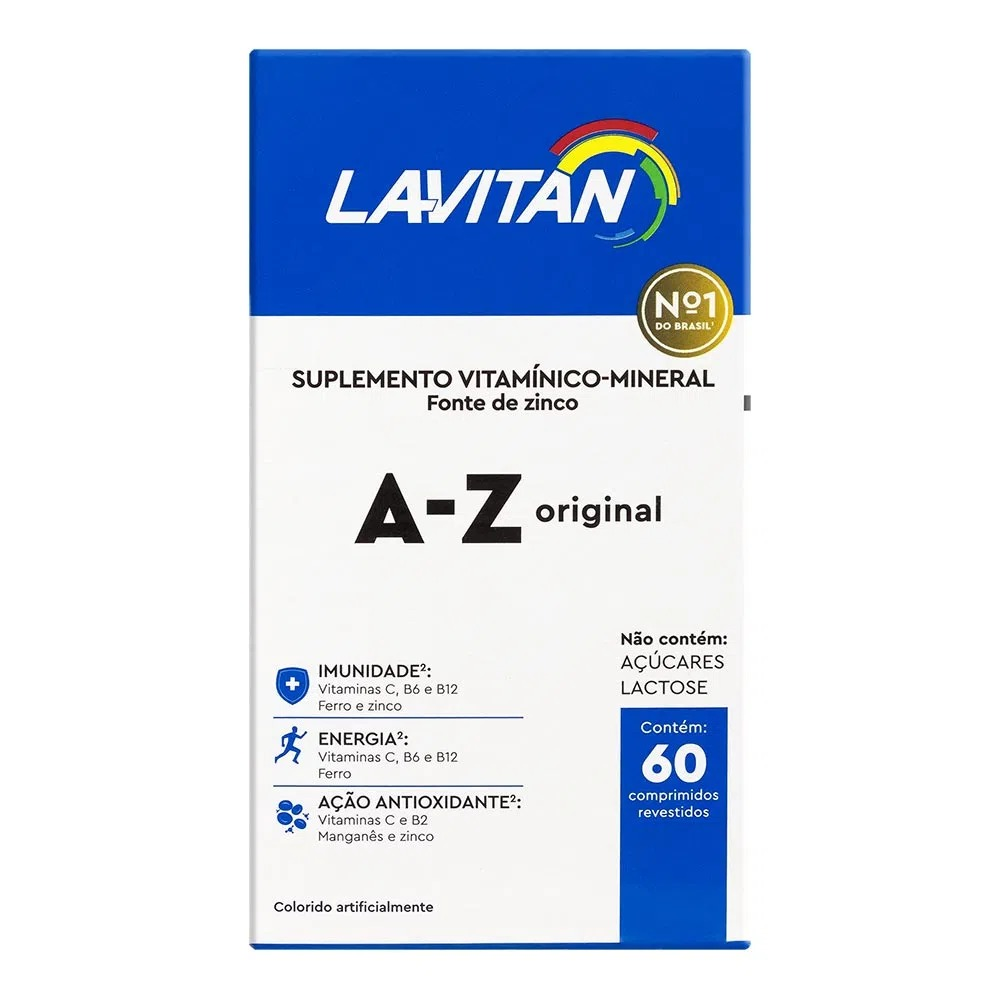 Lavitan Suplemento Vitaminico Mineral A-Z Original