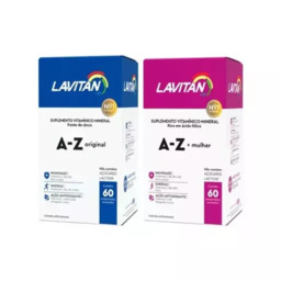 Lavitan Suplemento Vitaminico Mineral A-Z Original e + Mulher