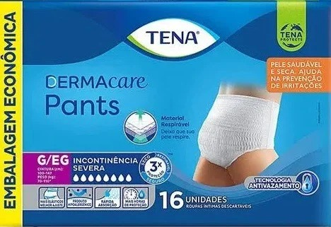 ROUPA ÍNTIMA TENA PANTS DERMACARE