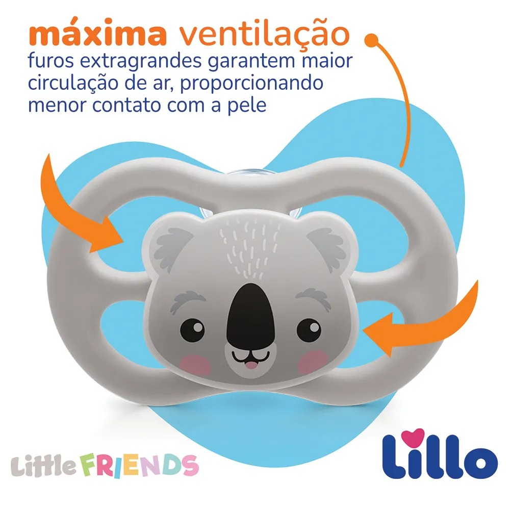 Chupeta Lillo Little Friends