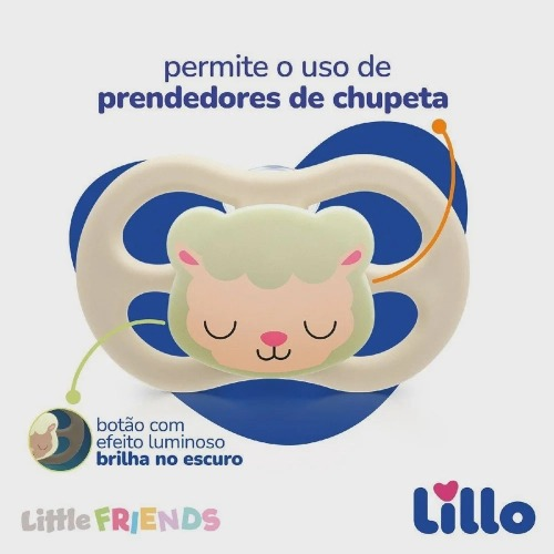 Chupeta Lillo Little Friends