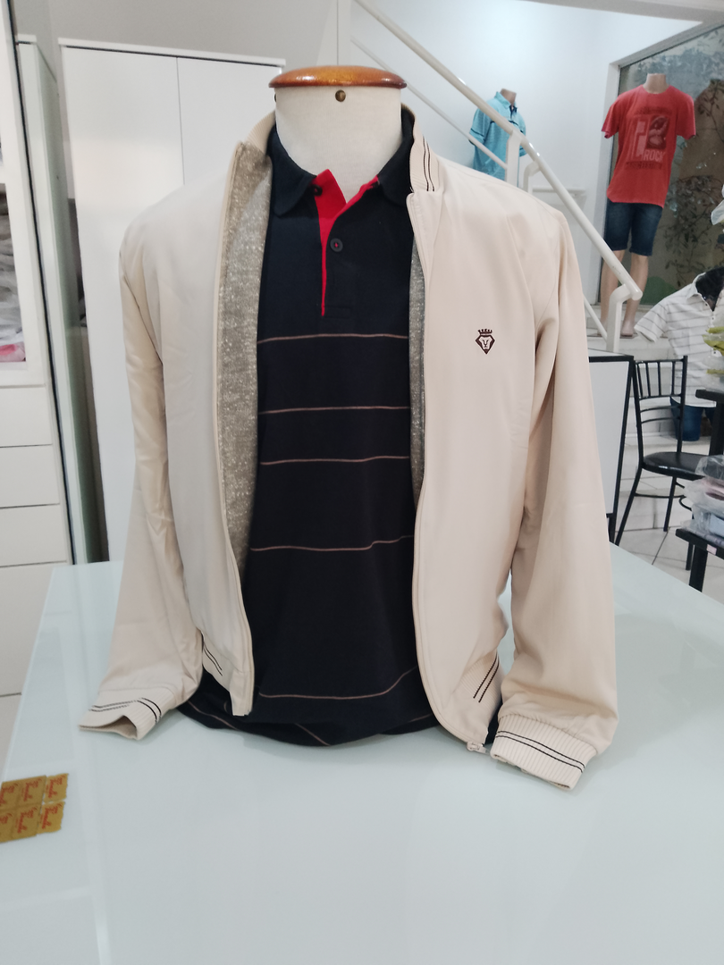 Conjunto Jaqueta + Camisa Polo