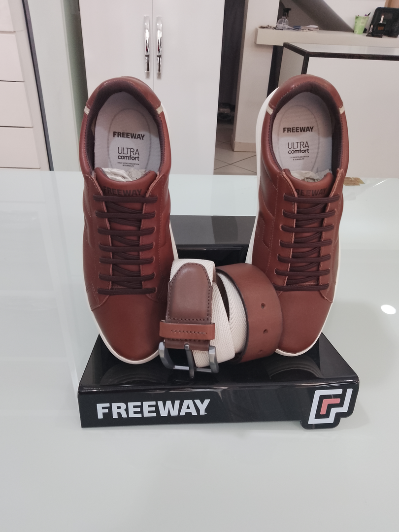 Sapatenis Masculino Freeway + Cinto