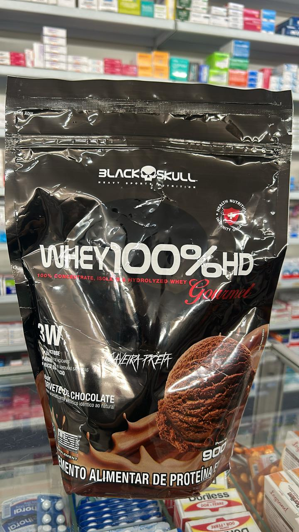 WHEY - 100%HD - SORVETE DE CHOCOLATE