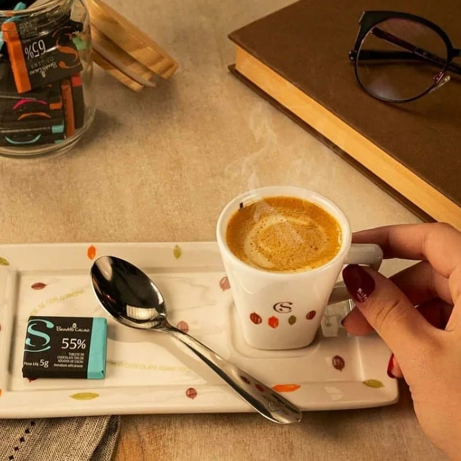 Amo Café com Chocolate