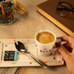 Amo Café com Chocolate