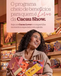 Seja um Cacau Lover!