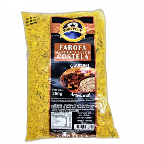 Farofa de Mandioca Sabor Costela