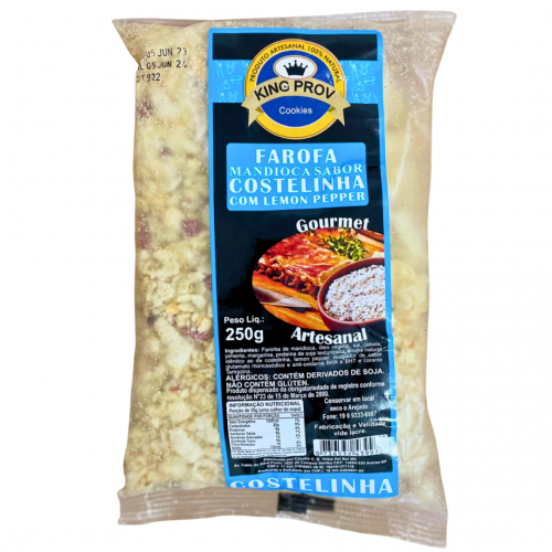 Farofa de Mandioca Sabor Costelinha
