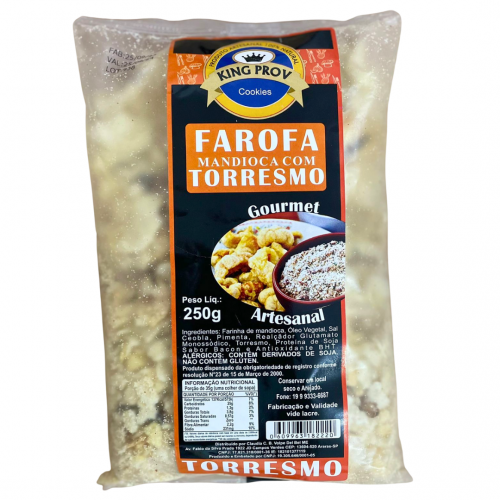 Farofa de Mandioca Sabor Torresmo