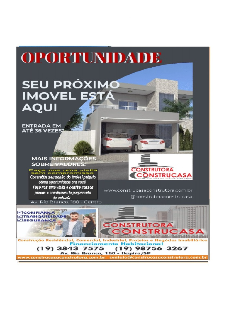 OPORTUNIDADE - Seu próximo imóvel está aqui