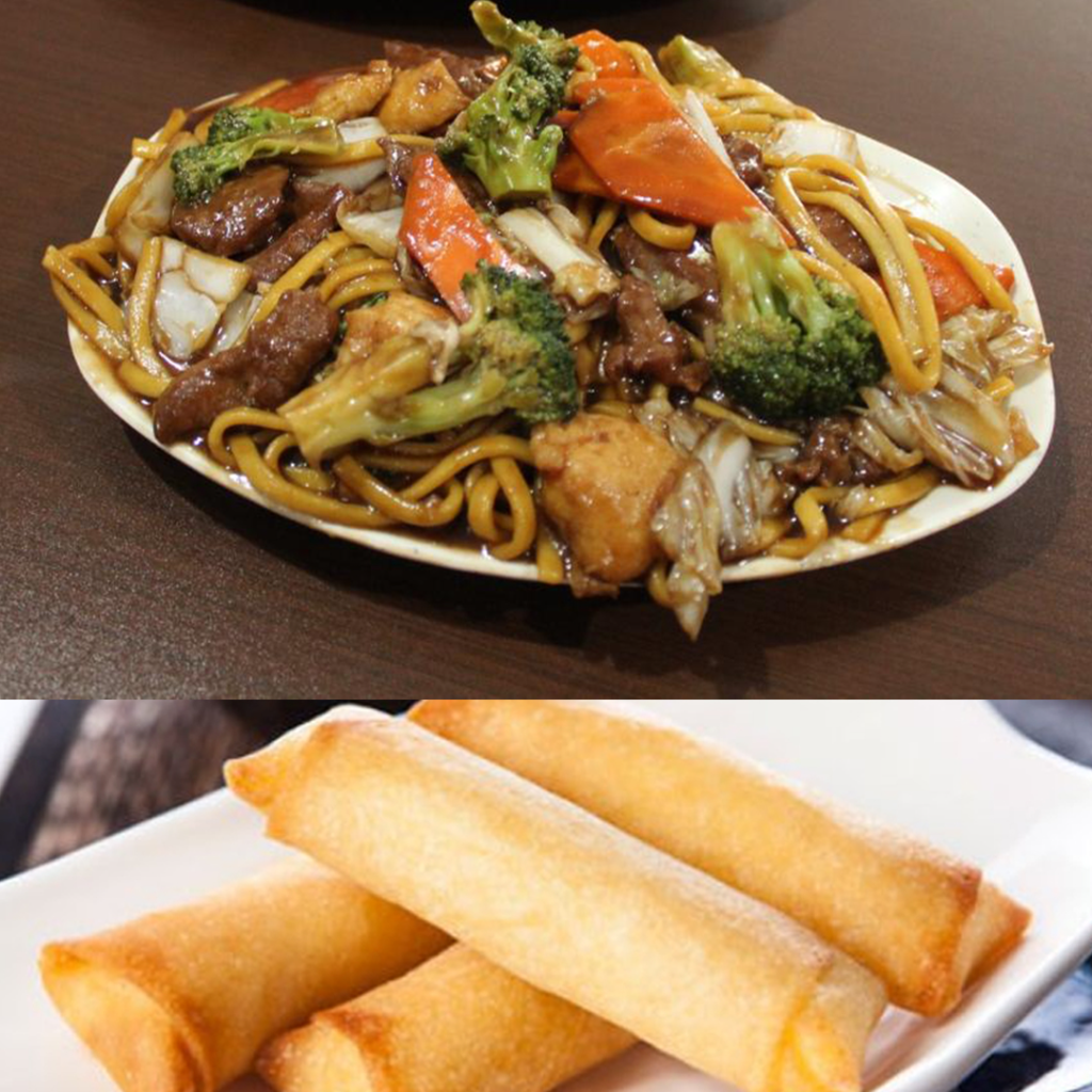 Promoção! Yakissoba Tradicional Grande + 4 Rolinho de Queijo
