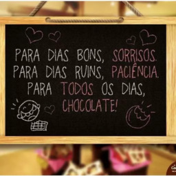 Para dias bons SORRISOS