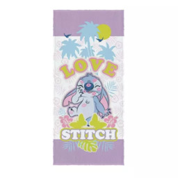 Toalha De Banho Felpuda Stitch Love