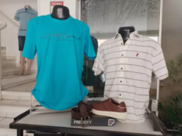 Camisetas, Cintos e Calçados