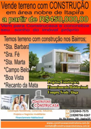 Terreno e Construção