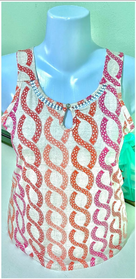 Regata Plus Size Estampada
