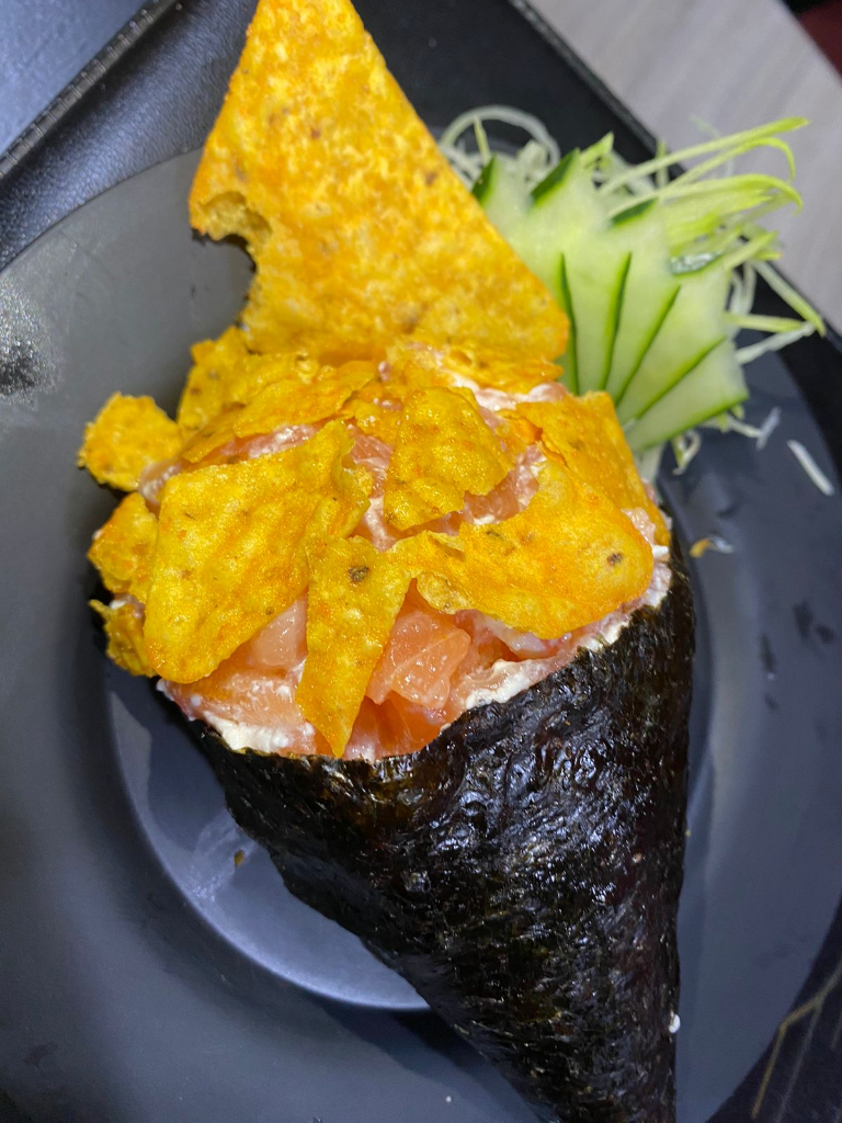 Temaki de Salmão