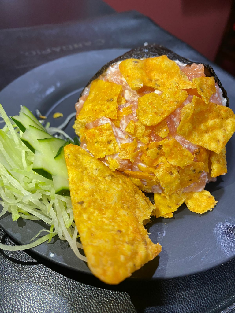 Temaki de Salmão