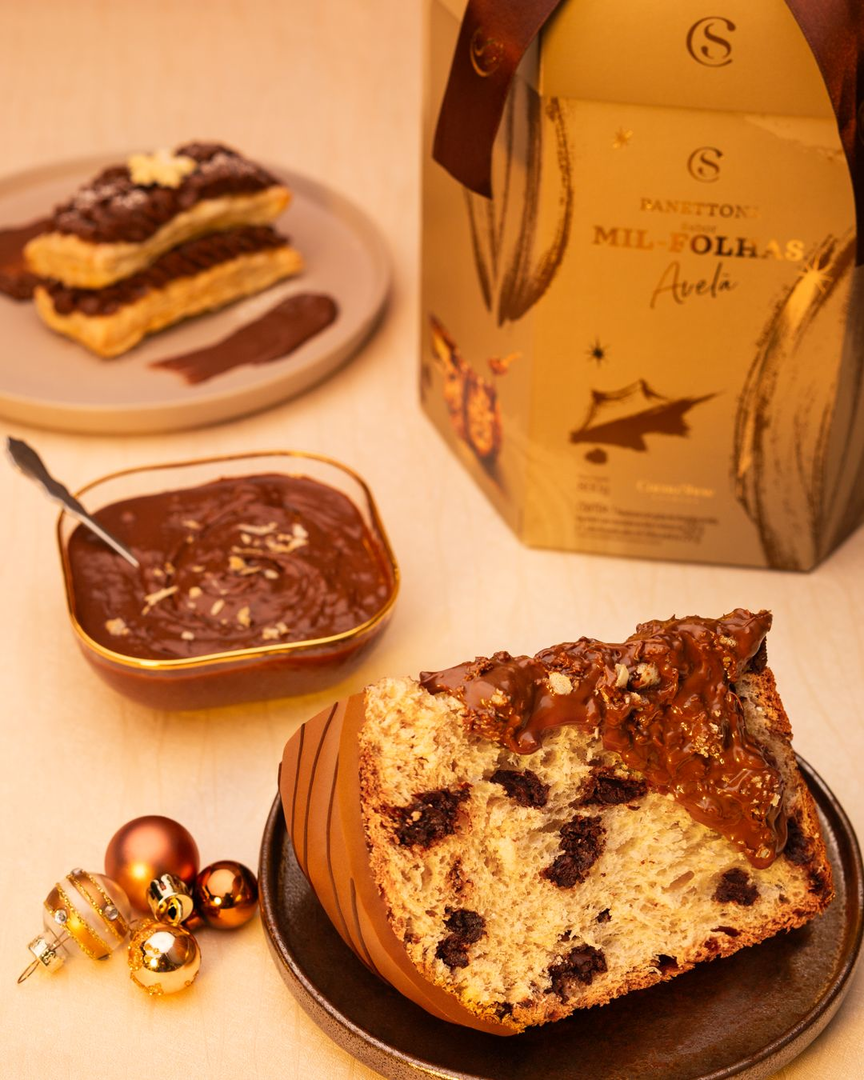 Panetone - Mil Folhas Avelãs