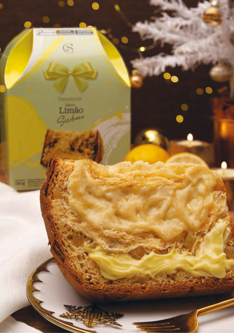 Panetone - Limão Siciliano.