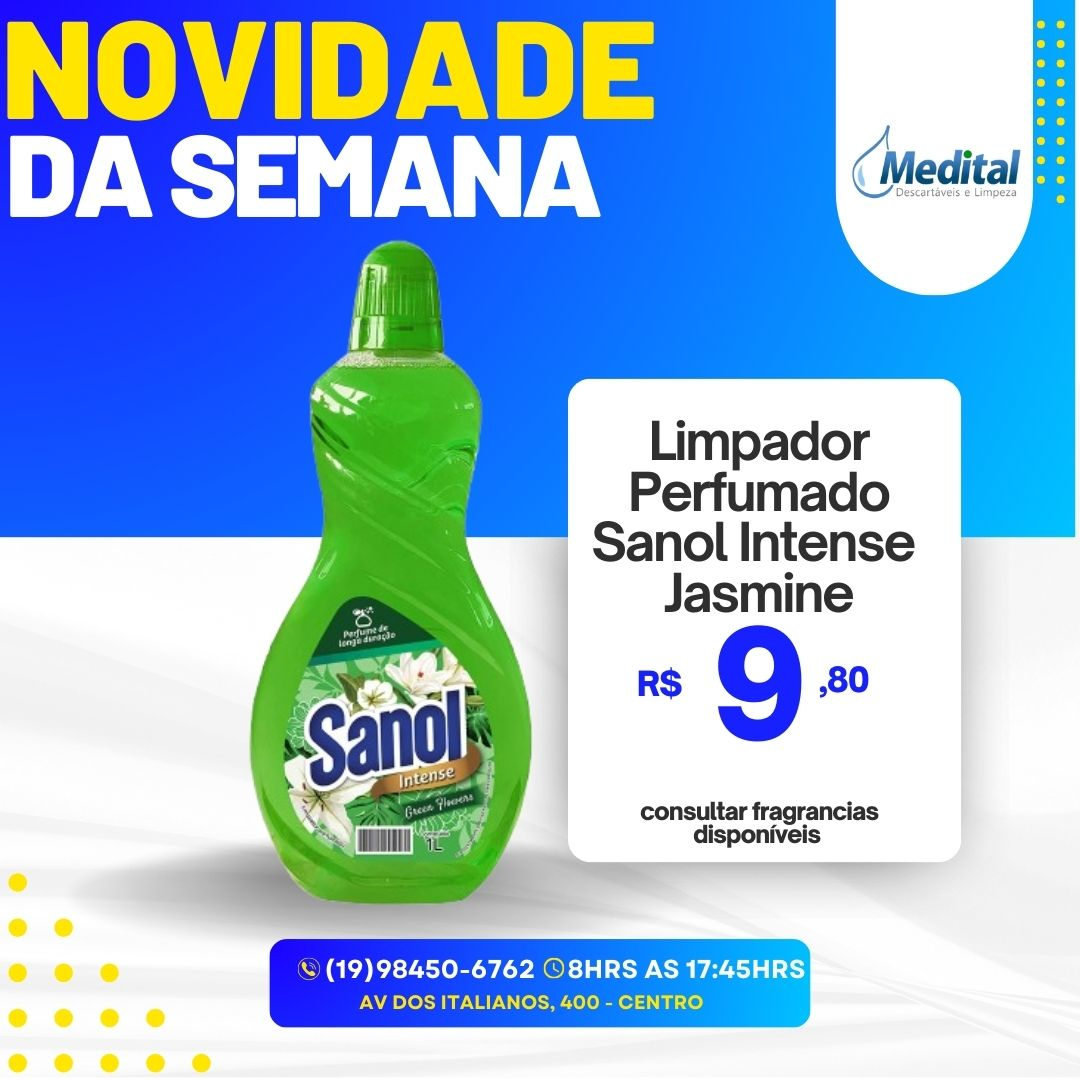 LImpador Perfumado - Sanol