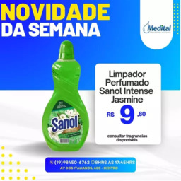 LImpador Perfumado - Sanol