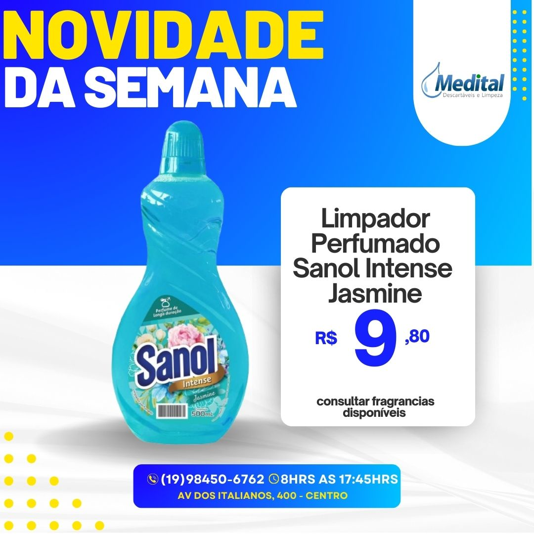 LImpador Perfumado - Sanol