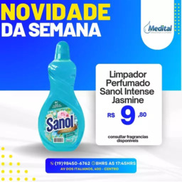 LImpador Perfumado - Sanol