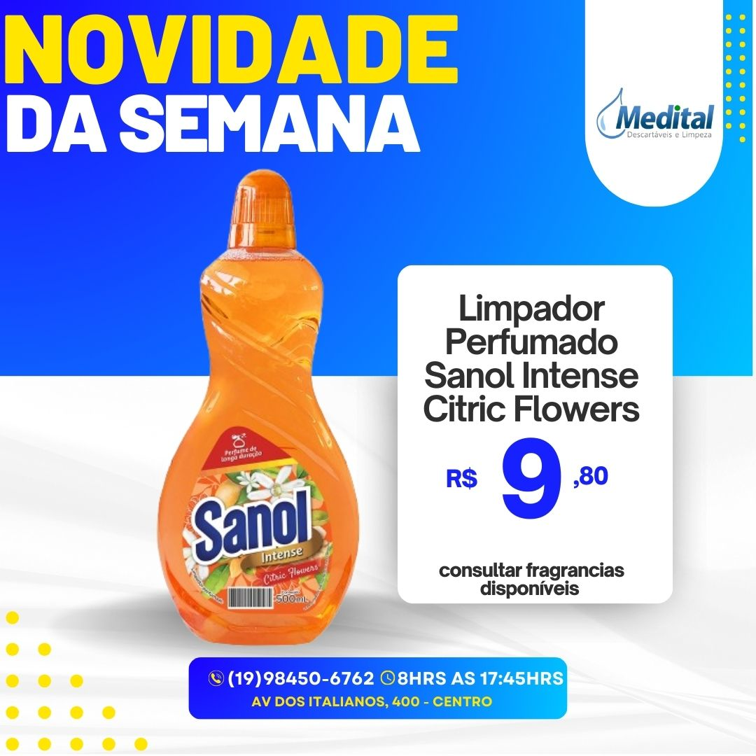 LImpador Perfumado - Sanol