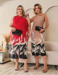 Vestido Longo Floral