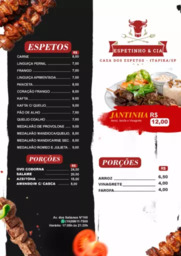 Espetos e Porções