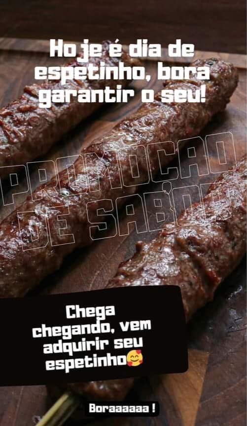 Espetinho! Bora para o Churrasco!